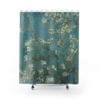 almond blossoms shower curtain