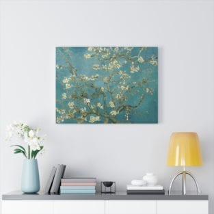 almond blossoms wall art