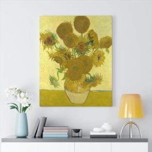 sunflowers prints on canvas
