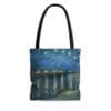 starry night over the rhone tote bag