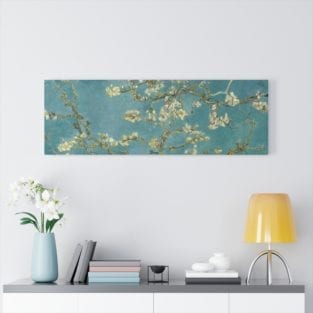 almond blossoms art