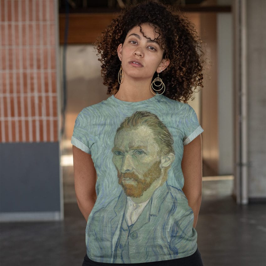 Van Gogh Self-Portrait tee